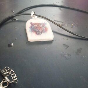 Handmade Tiger Necklace